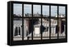 Paris Focus - Paris Window View-Philippe Hugonnard-Framed Stretched Canvas