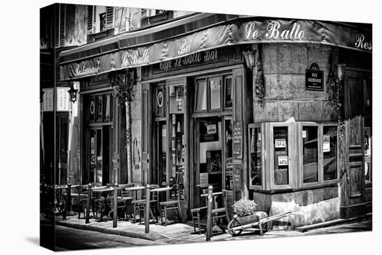 Paris Focus - Parisian Bar-Philippe Hugonnard-Stretched Canvas