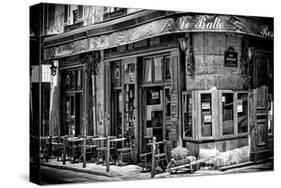 Paris Focus - Parisian Bar-Philippe Hugonnard-Stretched Canvas