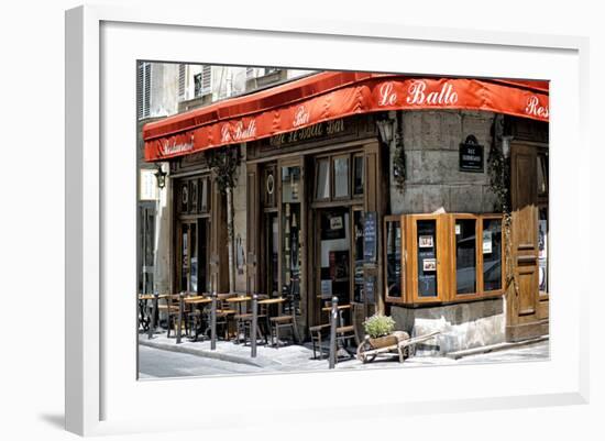 Paris Focus - Parisian Bar-Philippe Hugonnard-Framed Photographic Print