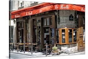 Paris Focus - Parisian Bar-Philippe Hugonnard-Stretched Canvas