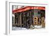 Paris Focus - Parisian Bar-Philippe Hugonnard-Framed Photographic Print