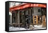 Paris Focus - Parisian Bar-Philippe Hugonnard-Framed Stretched Canvas