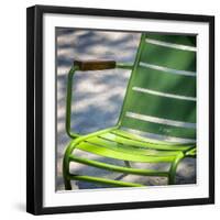 Paris Focus - Parisian Garden Chair-Philippe Hugonnard-Framed Photographic Print