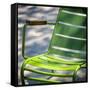 Paris Focus - Parisian Garden Chair-Philippe Hugonnard-Framed Stretched Canvas