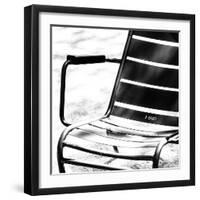 Paris Focus - Parisian Garden Chair-Philippe Hugonnard-Framed Photographic Print