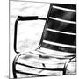 Paris Focus - Parisian Garden Chair-Philippe Hugonnard-Mounted Photographic Print