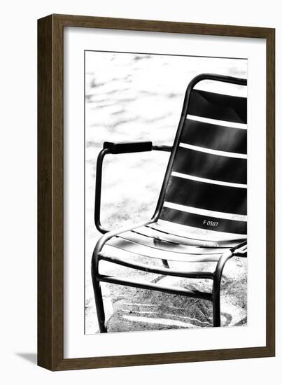 Paris Focus - Parisian Garden Chair-Philippe Hugonnard-Framed Photographic Print