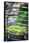 Paris Focus - Parisian Garden Chair-Philippe Hugonnard-Framed Stretched Canvas