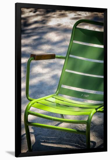 Paris Focus - Parisian Garden Chair-Philippe Hugonnard-Framed Photographic Print