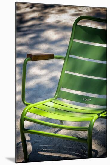 Paris Focus - Parisian Garden Chair-Philippe Hugonnard-Mounted Photographic Print