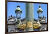 Paris Focus - Parisian Lamppost-Philippe Hugonnard-Framed Photographic Print