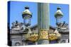 Paris Focus - Parisian Lamppost-Philippe Hugonnard-Stretched Canvas