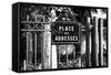 Paris Focus - Place des Abbesses - Montmartre-Philippe Hugonnard-Framed Stretched Canvas