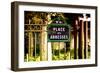 Paris Focus - Place des Abbesses - Montmartre-Philippe Hugonnard-Framed Photographic Print