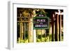 Paris Focus - Place des Abbesses - Montmartre-Philippe Hugonnard-Framed Photographic Print
