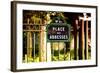 Paris Focus - Place des Abbesses - Montmartre-Philippe Hugonnard-Framed Photographic Print