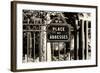 Paris Focus - Place des Abbesses - Montmartre-Philippe Hugonnard-Framed Photographic Print