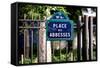 Paris Focus - Place des Abbesses - Montmartre-Philippe Hugonnard-Framed Stretched Canvas