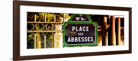 Paris Focus - Place des Abbesses - Montmartre-Philippe Hugonnard-Framed Photographic Print