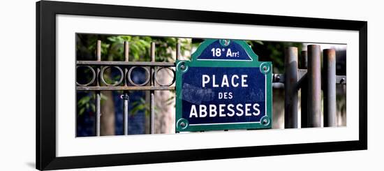 Paris Focus - Place des Abbesses - Montmartre-Philippe Hugonnard-Framed Photographic Print