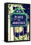 Paris Focus - Place des Abbesses - Montmartre-Philippe Hugonnard-Framed Stretched Canvas