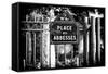 Paris Focus - Place des Abbesses - Montmartre-Philippe Hugonnard-Framed Stretched Canvas