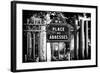 Paris Focus - Place des Abbesses - Montmartre-Philippe Hugonnard-Framed Photographic Print