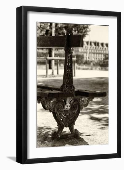 Paris Focus - Public Bench-Philippe Hugonnard-Framed Photographic Print