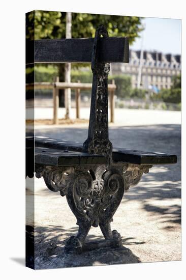 Paris Focus - Public Bench-Philippe Hugonnard-Stretched Canvas