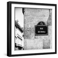 Paris Focus - Rue de Rivoli-Philippe Hugonnard-Framed Photographic Print