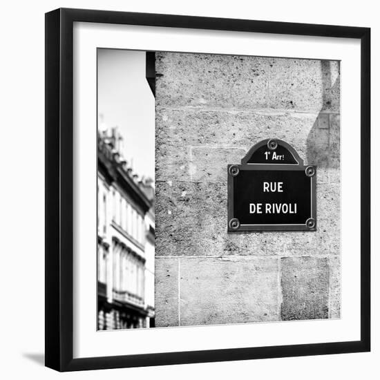 Paris Focus - Rue de Rivoli-Philippe Hugonnard-Framed Photographic Print