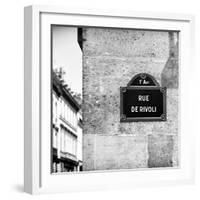 Paris Focus - Rue de Rivoli-Philippe Hugonnard-Framed Photographic Print