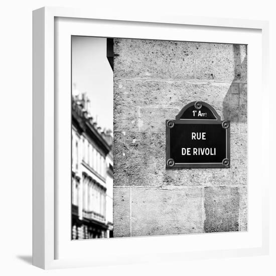 Paris Focus - Rue de Rivoli-Philippe Hugonnard-Framed Photographic Print