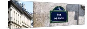 Paris Focus - Rue de Rivoli-Philippe Hugonnard-Stretched Canvas