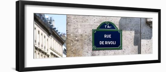 Paris Focus - Rue de Rivoli-Philippe Hugonnard-Framed Photographic Print