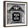 Paris Focus - Rue de Seine-Philippe Hugonnard-Framed Photographic Print