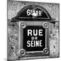 Paris Focus - Rue de Seine-Philippe Hugonnard-Mounted Photographic Print