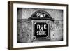 Paris Focus - Rue de Seine-Philippe Hugonnard-Framed Photographic Print