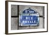 Paris Focus - Rue Royale-Philippe Hugonnard-Framed Photographic Print