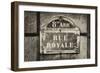 Paris Focus - Rue Royale-Philippe Hugonnard-Framed Photographic Print