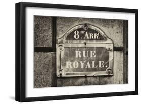 Paris Focus - Rue Royale-Philippe Hugonnard-Framed Photographic Print