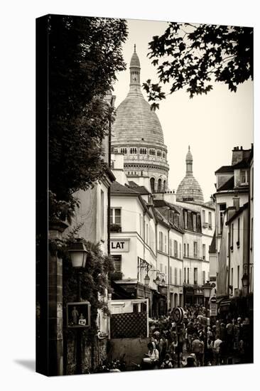 Paris Focus - Sacre-C?ur Basilica - Montmartre-Philippe Hugonnard-Stretched Canvas