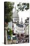 Paris Focus - Sacre-Cœur Basilica - Montmartre-Philippe Hugonnard-Stretched Canvas