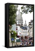 Paris Focus - Sacre-Cœur Basilica - Montmartre-Philippe Hugonnard-Framed Stretched Canvas