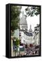 Paris Focus - Sacre-Cœur Basilica - Montmartre-Philippe Hugonnard-Framed Stretched Canvas