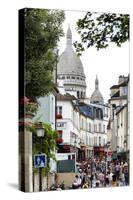 Paris Focus - Sacre-Cœur Basilica - Montmartre-Philippe Hugonnard-Stretched Canvas