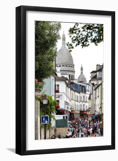 Paris Focus - Sacre-Cœur Basilica - Montmartre-Philippe Hugonnard-Framed Photographic Print