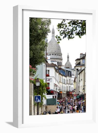 Paris Focus - Sacre-Cœur Basilica - Montmartre-Philippe Hugonnard-Framed Photographic Print