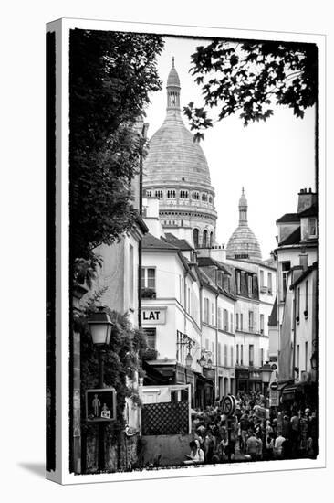 Paris Focus - Sacre-Cœur Basilica - Montmartre-Philippe Hugonnard-Stretched Canvas